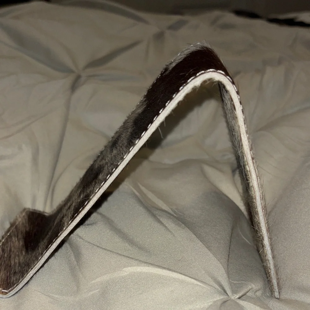 Real Cowhide Cell Phone Holder